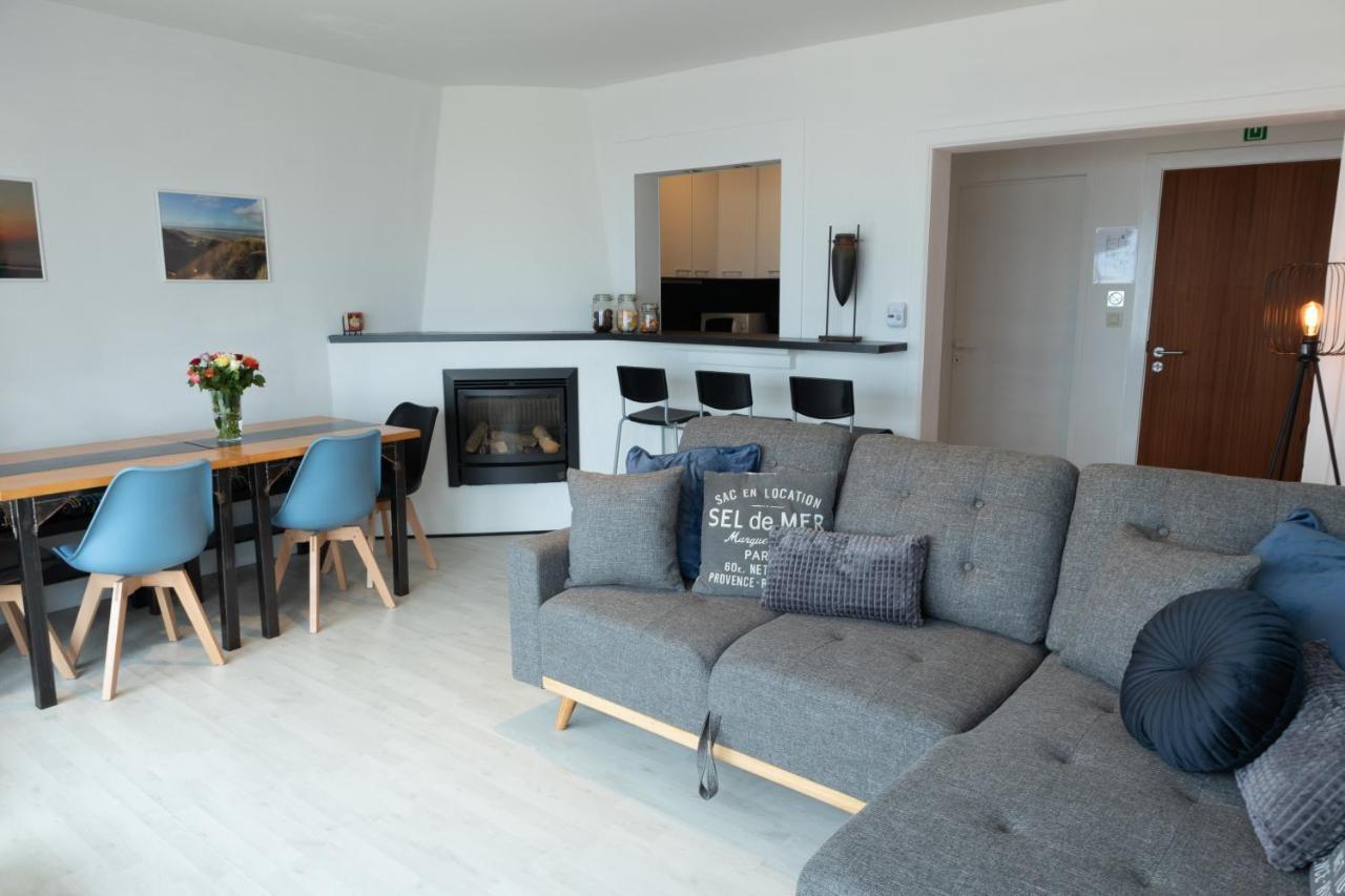Modern Appartement Met Uniek Zeezicht Koksijde Exterior foto